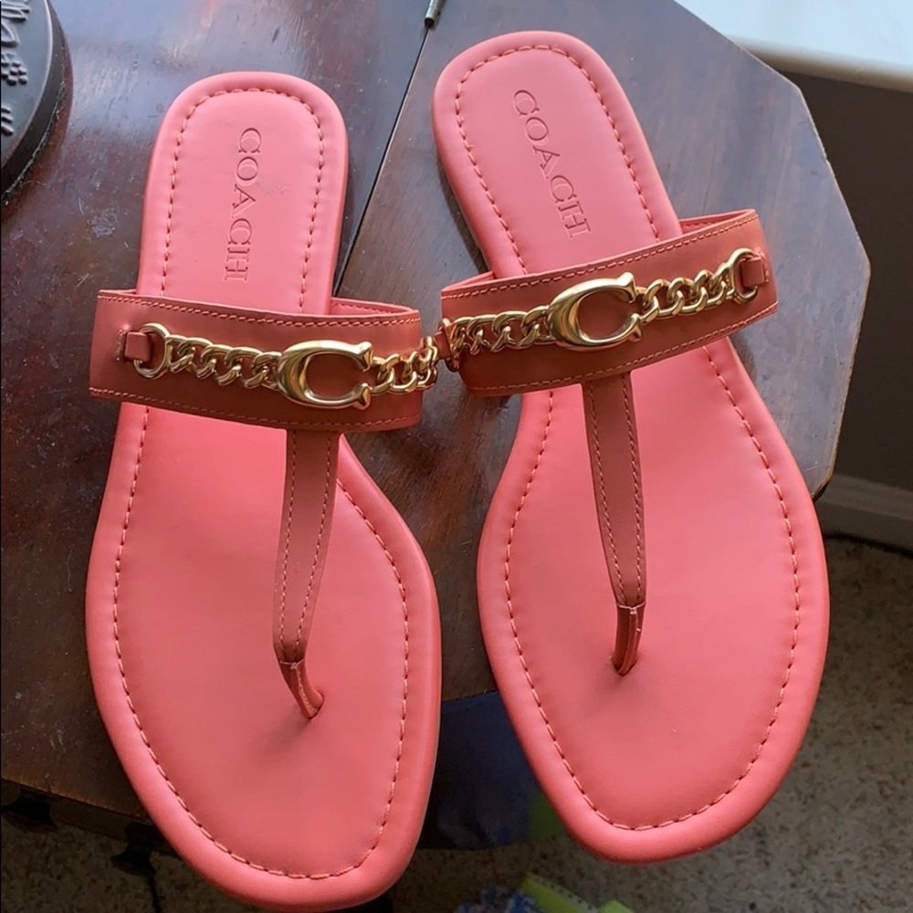 Coach sandals !! Size 9. Brand new !!!